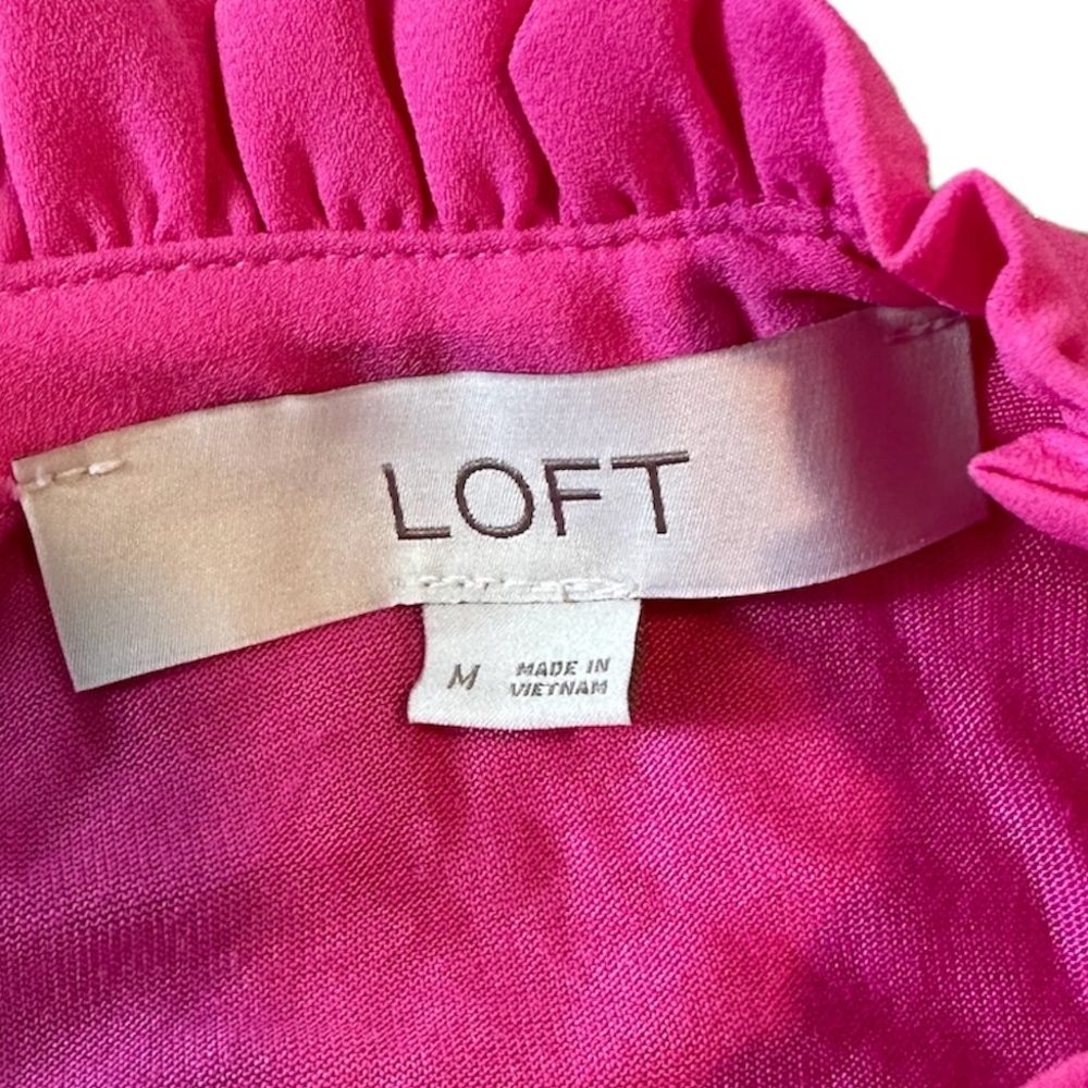 Loft Ruffle Sleeveless Tank Top - Picture 4 of 8